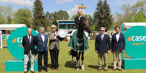 Caser, patrocinador del Concurso de Saltos Internacional de Madrid